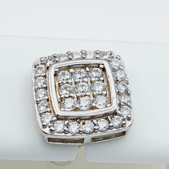 "925 Sterling Silver Cubic Zirconia Earrings, U19254561 - Picture 9 of 11